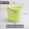 Cesto de Roupa Suja Grande Dobrável Montado na Parede Estilo Nórdico para Uso Doméstico, Cesto de Roupa Suja Estilo Europeu e Americano, Cesto de Roupa Suja Plástico Móvel Montado na Parede Estilo Japonês