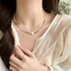 Conjunto de Colar e Pulseira de Margarida com Cristais Coloridos Dopamina de Verão para Mulheres, Gargantilha Doce Estilo Ins para Meninas