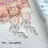 Fantasía Oceánica Medusa Parpadeante Fina Colgante Colgante Material de Cuentas Hecho a Mano para DIY Pulsera Collar Accesorios Material