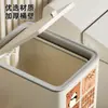 Cubo de Basura para Inodoro, Baño, Hogar, Cocina, Sala de Estar, Dormitorio, con Pedal, Tapa, Anti-Olores, Papelera Estrecha para Papel Higiénico