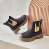 Botas Martin para Niñas 2026 Nuevas de Primavera y Otoño Botines Cortos de Moda para Niñas Mayores Botas Individuales Súper Modernas