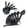 Herramientas de Repostería Transfronterizas Juego de Tazas y Cucharas Medidoras de Plástico con Báscula Juego de 17 Piezas con Separador de Clara de Huevo Taza Medidora Cuchara Medidora
