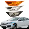 Adecuado para luces de guardabarros Civic de 10ª generación 16-21 Civic Hatchback y Sedán Indicador de giro Indicador de posición lateral Guardabarros