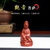 Adornos para Mascotas de Té de Arena Púrpura de Yixing, Esculturas Pequeñas Creativas, Juguetes y Artesanías para Té, Venta al por Mayor y Entrega, Auténtico Dahongpao Guanyin