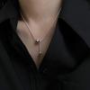 2025 Nuevo Collar de Corazón Roto de Perlas para Mejor Amiga Cadena de Clavícula Apilada de Lujo Accesible de Nicho Cadena de Clavícula Apilada Cadena de Clavícula Apilada Regalo para Mujer