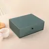 Caixas Organizadoras Tipo Gaveta para Venda no Atacado em Estoque, Caixas para Embalagem de Cintos, Caixas de Presente de Papelão para Joias, Caixas de Joias com Impressão de Logo Disponível