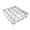 Blíster para alimentos ultracongelado horneado trigo bandeja para alimentos blíster de plástico bola verde interior alimentos caja de embalaje de PVC