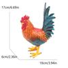 Simulação de fazenda PVC pequenos animais fazenda de aves de capoeira brinquedo simulação coelho gato gado cavalo ovelha galinha pato ganso modelo de cachorro