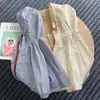 Chaqueta de Protección Solar para Niños Verano 2026 Nuevo Modelo con Capucha Bloque de Color Chaqueta para la Piel para Niños Mayores, Abrigo Delgado para Niños