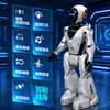 Novo robô inteligente de controle remoto com IA da Amazon transfronteiriço, iluminação de programação, comando de voz, brinquedo robô biônico