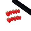 Tiro Real Armadura Pura para Llevar a Mano Armadura Tridimensional para Pellizcar Armadura Jelly Ojo de Gato Fresa Temperamento Corto Degradado