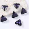 Garra de Triángulo Diamante Cristal Vidrio Cosido a Mano Diamante DIY Ropa Vestido de Novia Zapatos Bolsa Accesorios para el Cabello Accesorios Pegajoso y Cosible