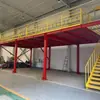 Construcción de Plataforma de Acero con Entrepiso de Dos Pisos Sin Soldadura, Estanterías de Estructura de Acero para Entrepiso de Almacenamiento de Dos Pisos