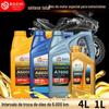 Óleo do motor da motocicleta sintético quatro tempos 4T universal Honda Suzuki 125 Haojue 150 scooter triciclo quatro