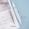 Molde de Resina de Cristal DIY Amapola Bolígrafo Bolígrafo Papelería Hecha a Mano Suministros de Oficina Molde de Silicona con Superficie de Espejo