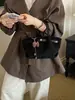 Bolso de cesta de mano para mujer 2025 nuevo transfronterizo europeo y americano retro gamuza esmerilada bandolera