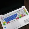 Aplicable a portátil Asus piedra quinta generación FL8000UF i5i7 cubierta antipolvo película protectora de teclado 15.6