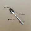 Venta al por mayor transfronteriza Juego de cubiertos de acero inoxidable 304, Regalo para hotel Patrón de escamas de pez Cuchillo de postre para bistec engrosado Cuchara de café