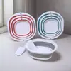 Lavabo plegable engrosado para dormitorios estudiantiles, tamaño grande para uso doméstico y viajes, lavabo de plástico para dormitorios estudiantiles, lavabo plegable