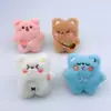 Broche de Boneca de Pelúcia Desenho Animado, Acessórios Preenchidos com Algodão, Pingentes para Bolsa, Pingentes para Chaveiro, Porta-Moedas Atacado, Porta-Moedas, Porta-Batom