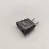 Adaptador de Corriente de Cobre Puro Estándar Americano Smk Europeo a Enchufe Estándar Americano Cabeza Redonda a Cabeza Plana Japón Filipinas