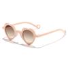 Nuevas gafas de sol para niños de estilo ins transfronterizo, lindas, color caramelo, amor, tendencia, moda, protección solar, gafas de sol esenciales para usar