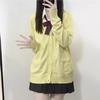 Cardigan de Punto Uniforme JK Japonés Estilo Academia Suéter Escolar Dulce Versátil Manga Larga Exterior Chaleco Otoño e Invierno Nuevo Estilo