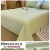 2025 Nuevo Estilo Algodón Puro Cepillado Sábanas de Una Pieza Espesadas Algodón Puro Invierno Dormitorio Cama Individual Sábanas Funda de Almohada Juego de Tres Piezas