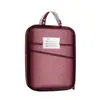 Bolsa Clasificadora de Materias en Forma de L Multicapa Gran Capacidad Engrosada para Estudiantes de Primaria Bolsa para Archivo de Almacenamiento de Libros de Texto y Exámenes por Materia