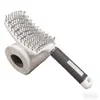 Peine de Estilo Esponjoso, Peine para Levantar la Corona del Cabello, Peine Curvo Grande, Peine de Pala, Peine para el Cabello, Peine Masajeador del Cuero Cabelludo, Peine Hueco