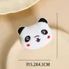 Muñeca de Peluche con Cabeza de Animal de Dibujos Animados Broche de Felpa Accesorios Decorativos Joyería Colgante de Bolso Accesorios para Joyería DIY
