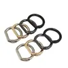 Anillo de Resorte en Forma de D de 7 mm de Diámetro Interior para Bolsas, Hebilla de Apertura para Ropa, Correa de Conexión para Cintas, Anillo en D con Patrón, Accesorios para Bolsas