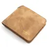 Nueva Cartera Frosted para Hombre de Menbense, Corta, Gran Capacidad, Multifuncional, Casual, Suministro Directo de Fábrica