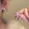 Pendientes de Perla Rojos Brillantes de Fuegos Artificiales de Año Nuevo para Mujer, Pendientes de Alta Gama, Nuevo Modelo 2026, Pendientes Únicos y Hermosos
