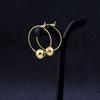 Nueva Surtido de Joyería de Acero Inoxidable: Aretes de Corazón de Perla, Diseños Lindos y Adorables para Niñas, Varios Aretes Delgados, Al por Mayor en Stock