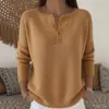 2025 Suéter de Punto Nuevo Transfronterizo Europeo y Americano Chaqueta con Botones y Cuello en V Otoño e Invierno Color Sólido Holgado Casual Moda Ropa para Mujer