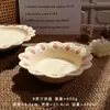 Conjunto de tigela e prato foscos pintados à mão estilo Ins, pratos de cerâmica de alto valor, tigelas para uso doméstico, tigelas de sopa, tigelas de ramen, pratos de jantar, louças