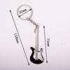 Oferta Especial Llavero Metálico Creativo Colgante de Llave Guitarra Instrumento Musical Regalo Promocional Publicitario Fabricación de Llaveros