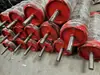 Accesorios para rodillos de cinta transportadora Revestimiento de goma Rodillo de accionamiento Rodillo guía Caucho fundido Rodillo de cabeza de cinta Rodillo de cola