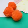 Bola grande de lã de polipropileno de 5 cm, bola de lã de cor mista, pompom de ovo artesanal para jardim de infância, faça você mesmo