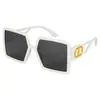 Gafas de Sol Cuadradas Retro Gm para Mujer, Gama Alta, Montura Grande, Gafas de Sol Simples y Versátiles para Hombres y Mujeres, 131 Rt003