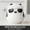 Pote de Chá Panda Pote Selado de Cerâmica Pote para Armazenamento de Chá Verde Estilo Chinês Presente Tendência Nacional Souvenir Presente Ornamento Criativo