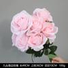 Flores de Boda Simuladas Rosas Decoración Suave para Techo de Boda Materiales de Flores Simuladas para Hotel Arreglo de Escena Flores de Seda Marcadores de Pasillo Arreglo Floral