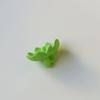 Folha verde fresca pequena cor AB morango diy acrílico doce brincos acessórios chaveiro capa de celular pingente material