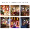 Tubo de luz de proyección para vacaciones transfronterizo luz de tormenta de nieve LED enchufe USB luz de Navidad luz de proyección de ambiente de Halloween