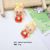 Accesorios de Resina para Manualidades de Dibujos Animados Muñeco de Tela de Fruta Funda para Teléfono Móvil Hecha a Mano Pasador Imán para Refrigerador Colgante Accesorios de Joyería