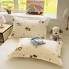 2026 Nuevo Juego de Dos Fundas de Almohada de Vellón de Leche Invierno Dormitorio Universitario Habitación Individual Dedicado Resistente a Manchas a Prueba de Aceite Funda de Almohada