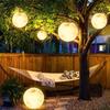 Lámpara de araña de luna para exteriores, patio, jardín, atmósfera, colgante, lámpara de árbol, decoración de departamento de ventas de lugares escénicos, lámpara de paisaje, lámpara de luna impermeable