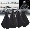 Juego de engranajes de coche cubierta de mango de engranaje cubierta de palanca de cambios cubierta de engranaje cubierta de mango manual cubierta de freno de mano tipo universal de engranaje automático