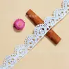 Múltiplos Estilos de Renda Solúvel em Água com Diamantes Prateados Brilhantes, Renda de Bordado Geométrico em Onda Exquisita, Disponível para Atacado de Comércio Exterior